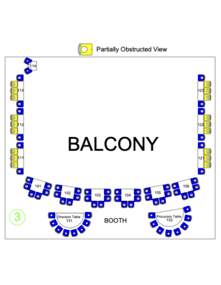 Seating Chart - Downtown Cabaret Downtown Cabaret